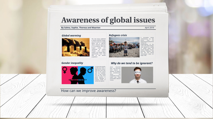 Awareness of Global issues by Sophie Badaoui on Prezi