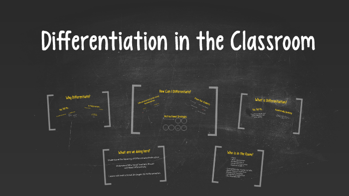Differentiation in the Classroom by Jeffrey Pennington on Prezi
