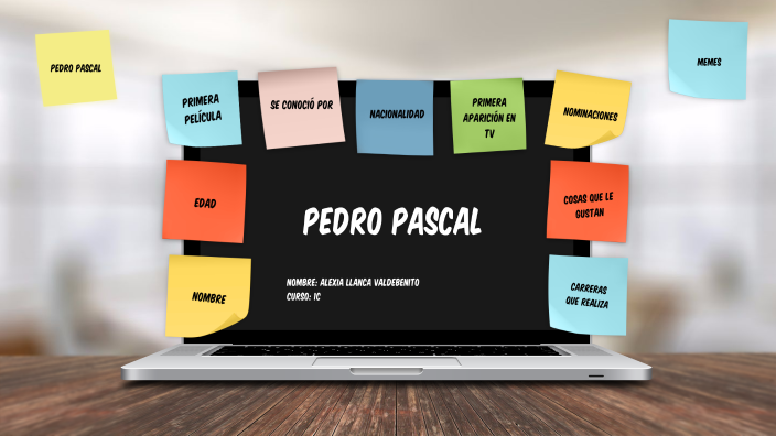 Pedro Pascal by ALEXIA ESTEFANIA LLANCA VALDEBENITO on Prezi