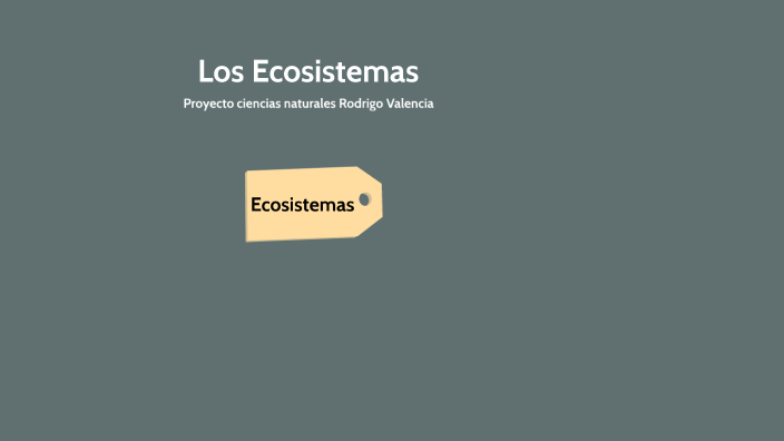 Los Ecosistemas p52 RODRIGO by Sarai Hernandez Vieyra on Prezi