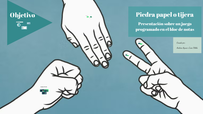 Piedra papel o tijera by Iván Vilela Muñoz on Prezi