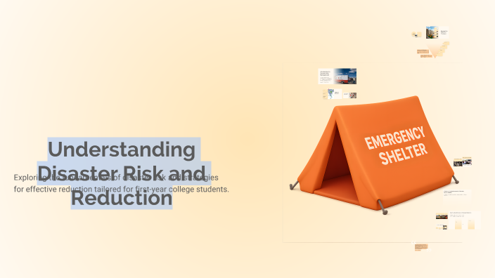 Understanding Disaster Risk and Reduction by Jacquelin L. Ordanza on Prezi
