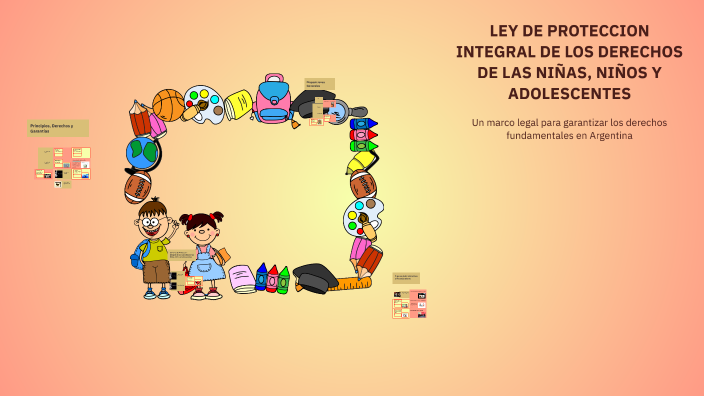 LEY DE PROTECCION INTEGRAL DE LOS DERECHOS DE LAS NIÑAS, NIÑOS Y ...