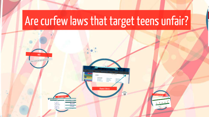 Curfew laws on online gaming