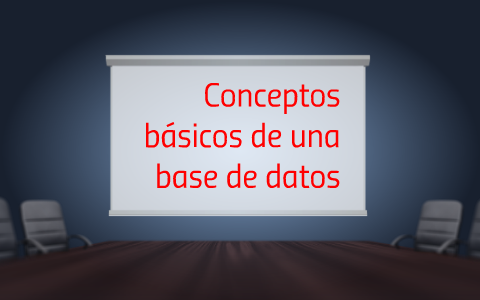 Conceptos básicos de una base de datos by darwin alexis maldonado ...