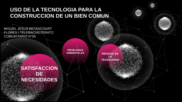 Uso De La Tecnologia Para La Construccion Del Bien Comun