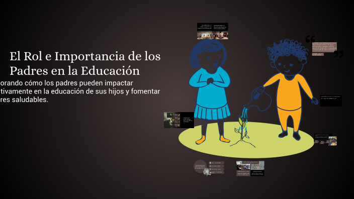 El Rol e Importancia de los Padres en la Educación by Kenny Saralina ...