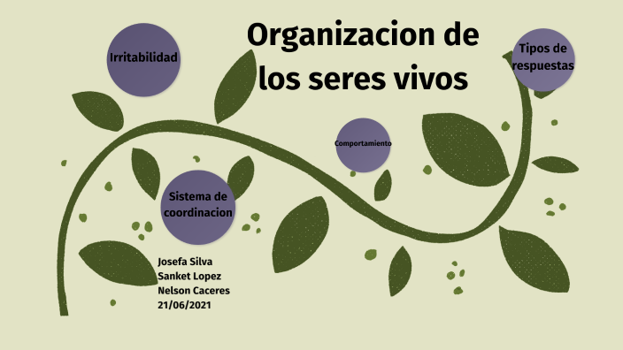 Organización de los seres vivos Irritabilidad by Alan Caceres on Prezi