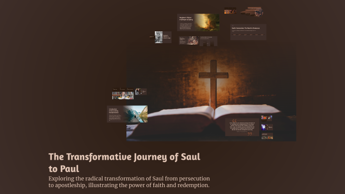 The Transformative Journey of Saul to Paul by CLIF JOSHUA PEYREFITTE on ...
