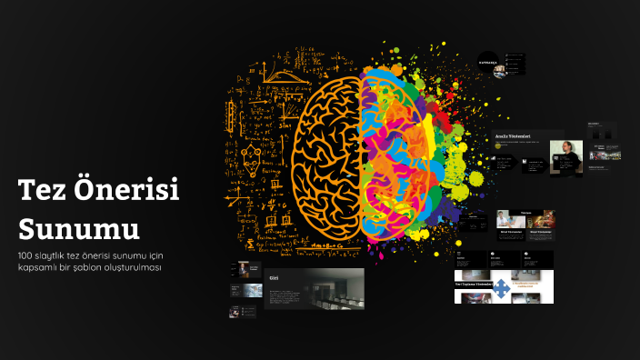 Tez Önerisi Sunumu by Esra Aydemir on Prezi