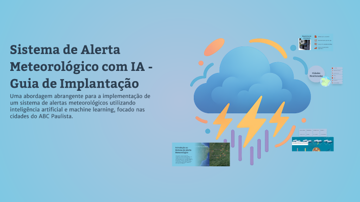 Sistema de Alerta Meteorológico com IA - Guia de Implantação by ...
