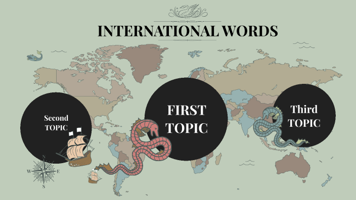 international words presentation