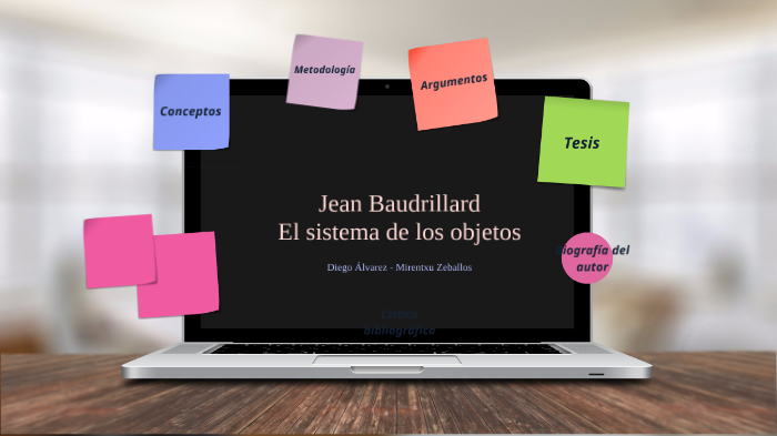 Jean Baudrillard-El sistema de los objetos by Mirentxu Zeballos on Prezi