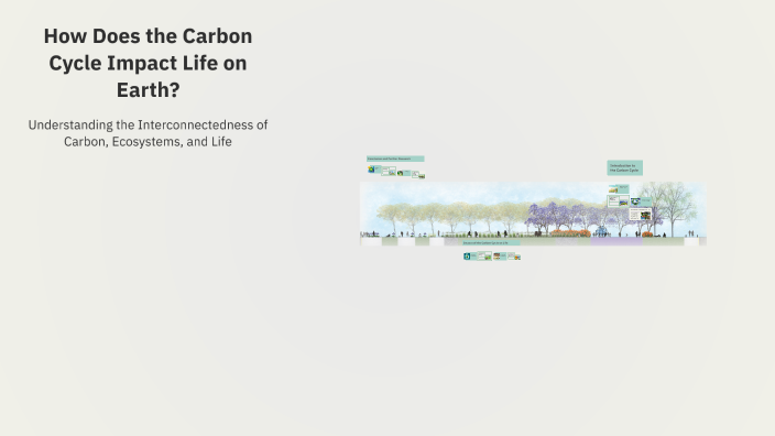 How Does the Carbon Cycle Impact Life on Earth? by Neel Prajapati on Prezi