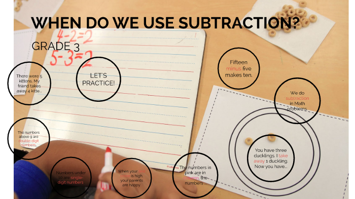 When Do we Use Subtraction by özge şencoşkun on Prezi Next