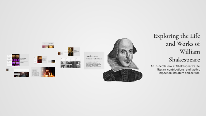 Exploring the Life and Works of William Shakespeare by mariarosaria ...