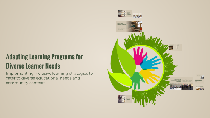 Adapting Learning Programs for Diverse Learner Needs by MARIA TERESITA ...
