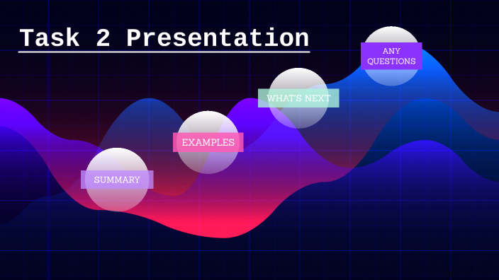 Task 2 Presentation by SHAY BARRETT on Prezi