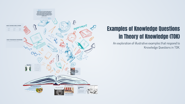 Examples of Knowledge Questions in Theory of Knowledge (TOK) by Louis ...