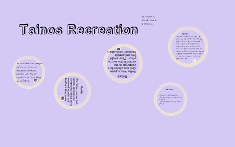 Tainos Recreation by Victoria Masri on Prezi