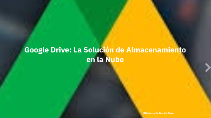 Google Drive: La Solución de Almacenamiento en la Nube by luis daniel ...