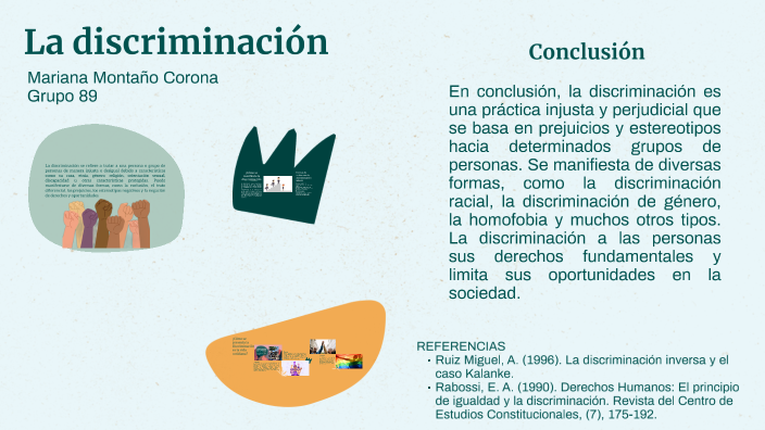 DISCRIMINACION by Mariana Corona on Prezi