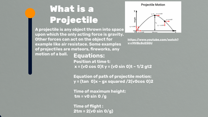 Understanding Projectiles by Brady Stocks on Prezi