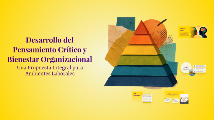 Desarrollo del Pensamiento Crítico y Bienestar Organizacional by ...