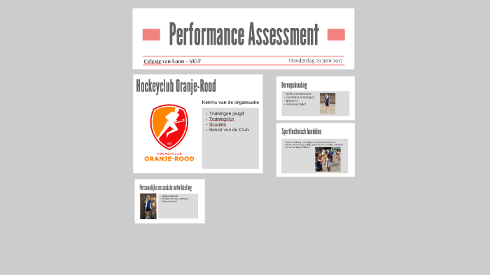 Performance Assessment by on Prezi