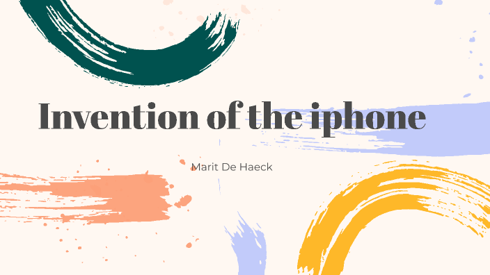 Invention iPhone by marit De haeck on Prezi