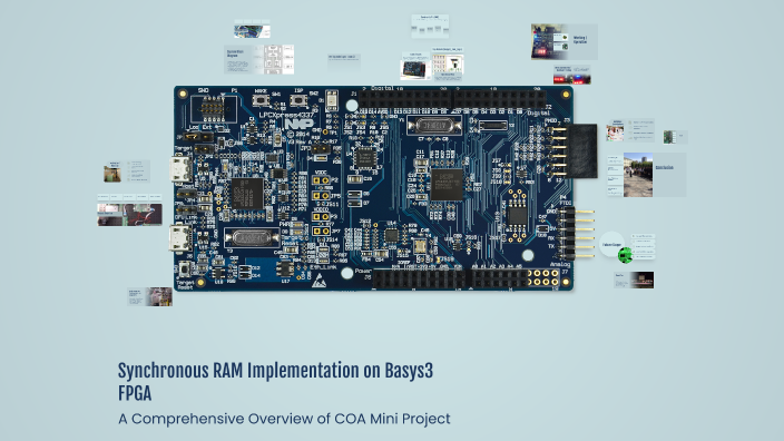 Synchronous RAM Implementation on Basys3 FPGA by phanindra teja bontha ...