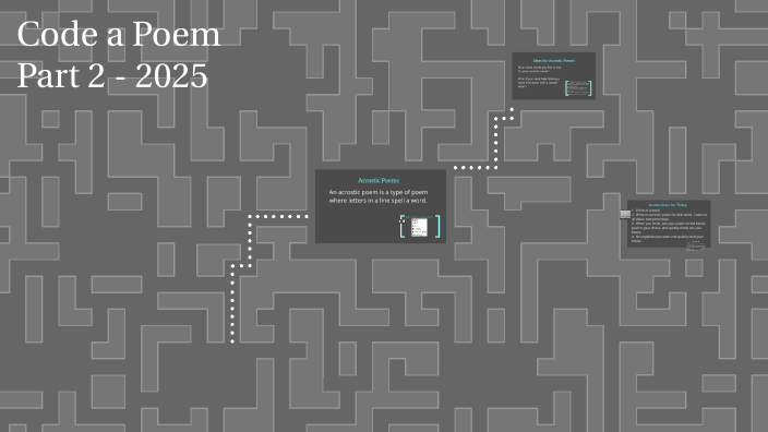 2025 Code a Poem by Shawntay Hammonds on Prezi