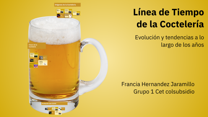 Línea de Tiempo de la Coctelería by Francia Hernandez Jaramillo on Prezi