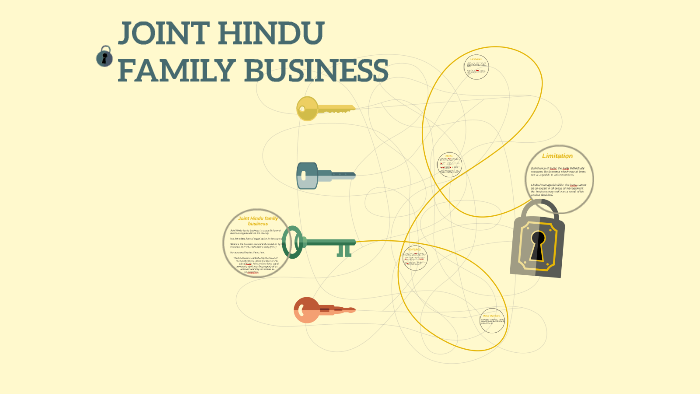 case study of joint hindu family business