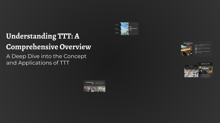 Understanding TTT: A Comprehensive Overview by on Prezi