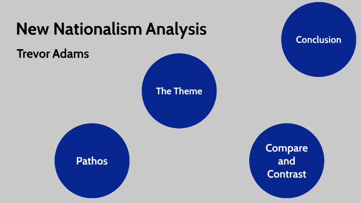 New Nationalism Analysis by Colonel Adams on Prezi