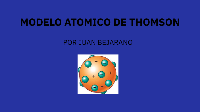 Presentación Modelo Atómico De Thomson By Juan Esteban Bejarano Salamanca On Prezi 6490