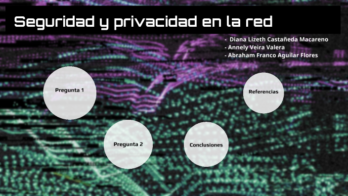Seguridad y privacidad de la información by Diana Castañeda on Prezi
