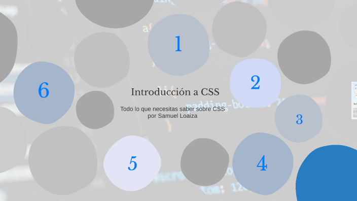 Introducción a CSS by Loaiza on Prezi