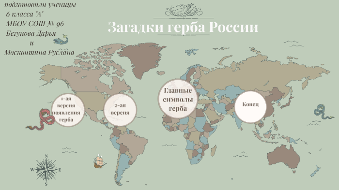 Информационно творческий проект загадки герба россии