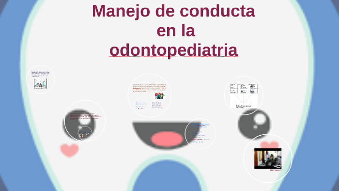 Manejo De Conducta En La Odontopediatria By Aylin Gil On Prezi