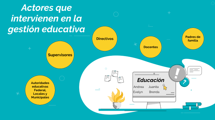 Actores De La Gestión Educativa By Evelyn Valdes On Prezi