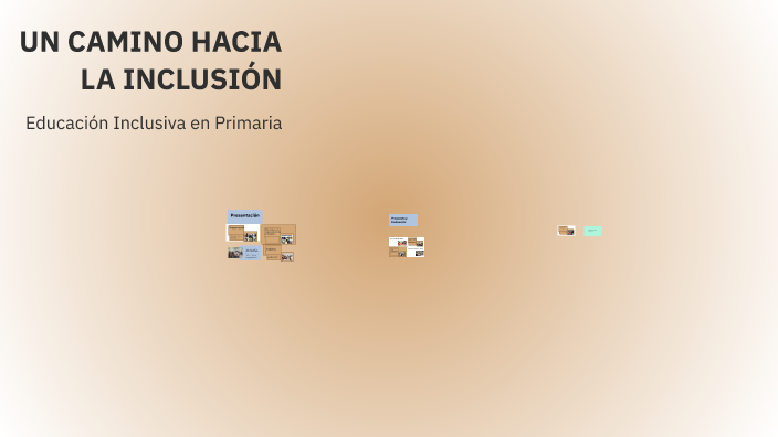UN CAMINO HACIA LA INCLUSIÓN by Rocío Rabadán on Prezi