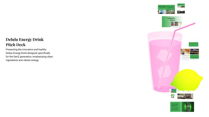 Delulu Energy Drink Pitch Deck by rishabh pathak on Prezi