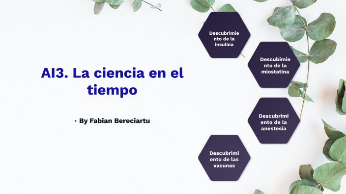 AI3. La ciencia en el tiempo by Pedro Perez Landa on Prezi