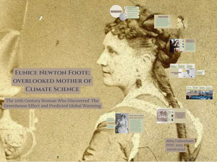 Eunice Newton Foote: The Forgotten Pioneer of the Greenhouse Effect by ...