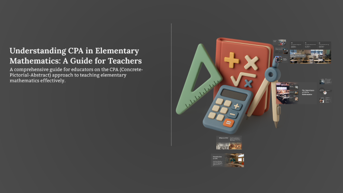 Cpa Math Lessons Understanding CPA in Elementary Mathematics: A Guide for Teachers by ...