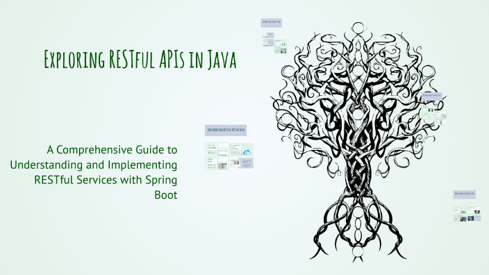 Exploring RESTful APIs in Java by Joel Joe on Prezi