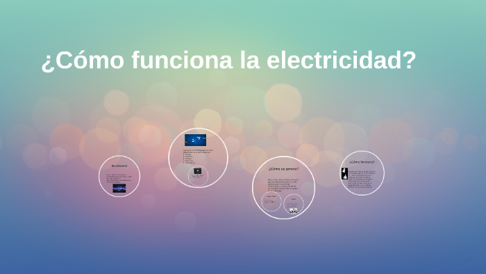 ¿Cómo funciona la electricidad? by addi arroyo on Prezi