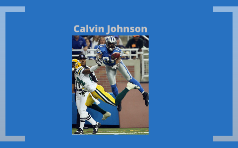 Calvin Johnson: Career retrospective